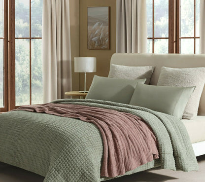 Snug Waffle Comforter | Plow & Hearth