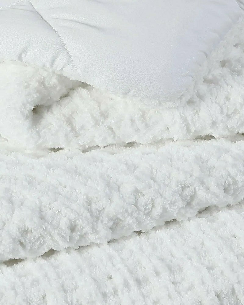 Snug Waffle Comforter | Plow & Hearth