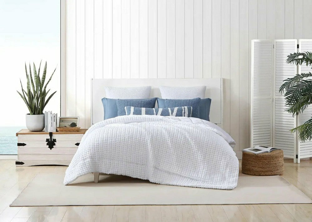 Snug Waffle Comforter | Plow & Hearth