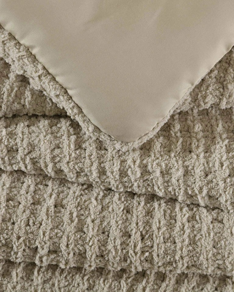 Snug Waffle Comforter | Plow & Hearth