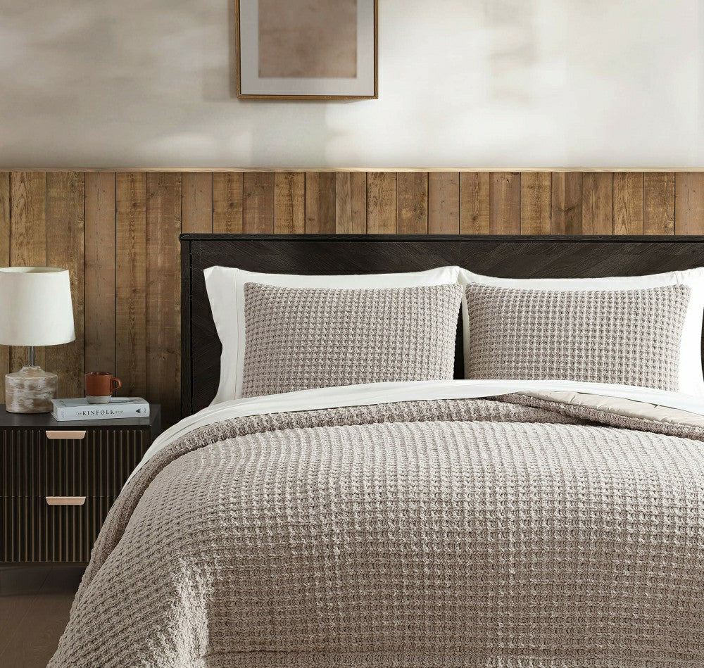 Snug Waffle Comforter | Plow & Hearth