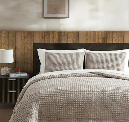 Snug Waffle Comforter | Plow & Hearth