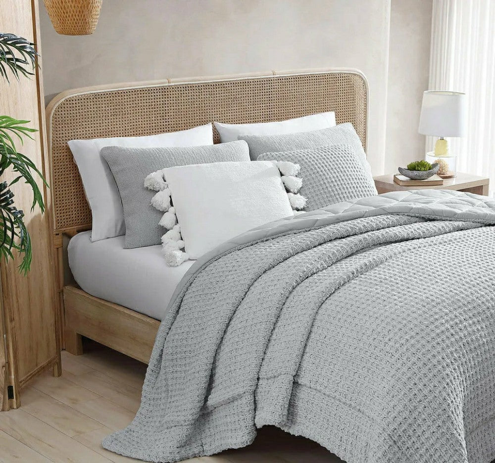 Snug Waffle Comforter | Plow & Hearth