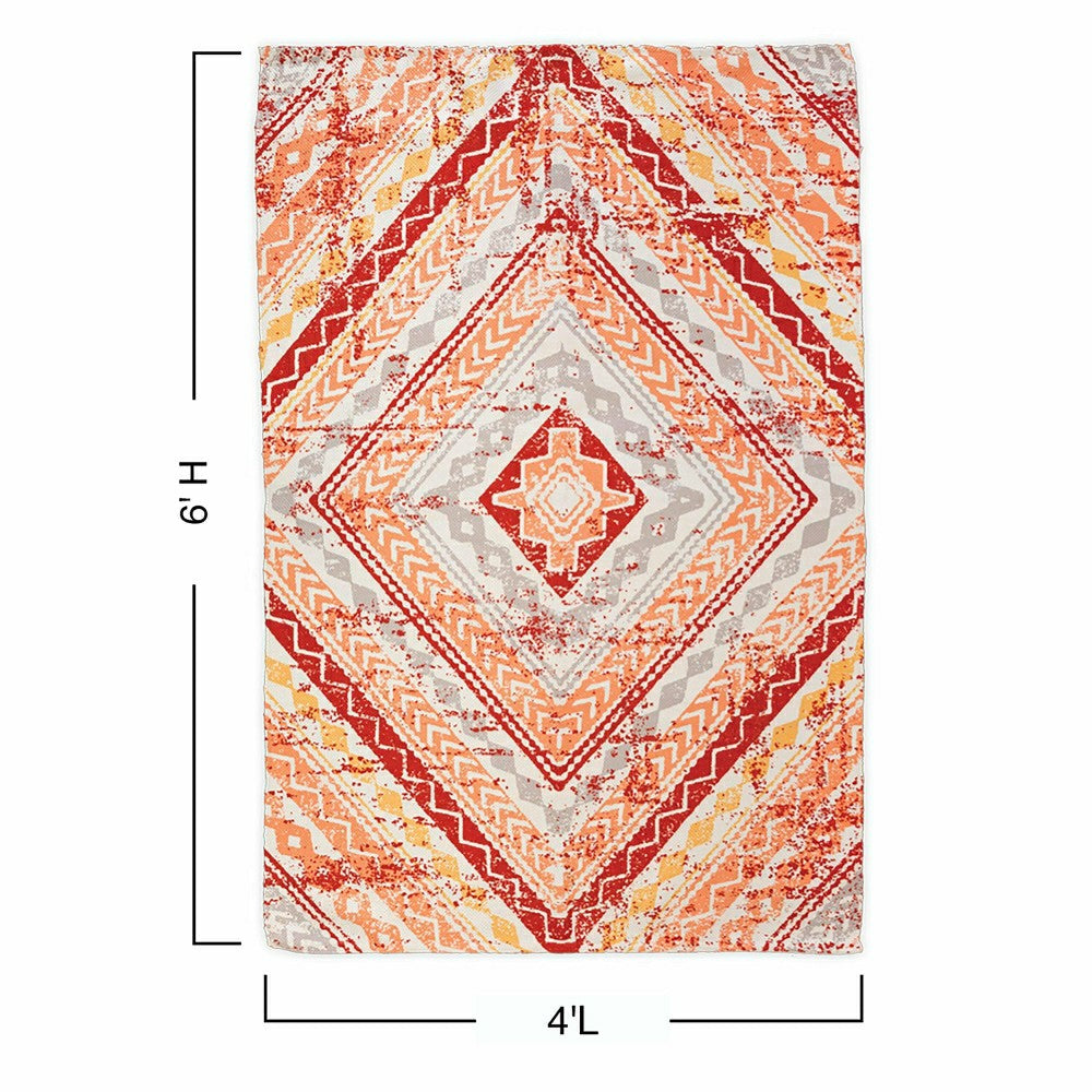 Printed Indoor/Outdoor Rug | Plow & Hearth