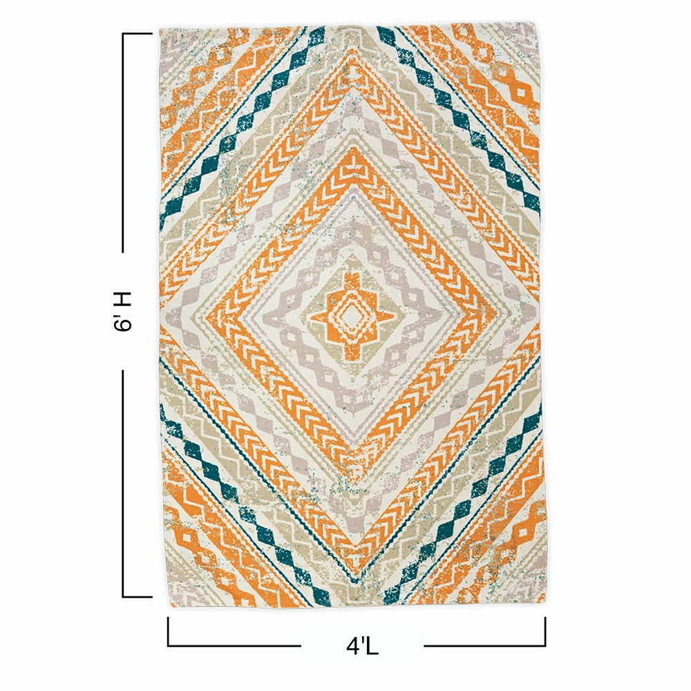 Printed Indoor/Outdoor Rug | Plow & Hearth