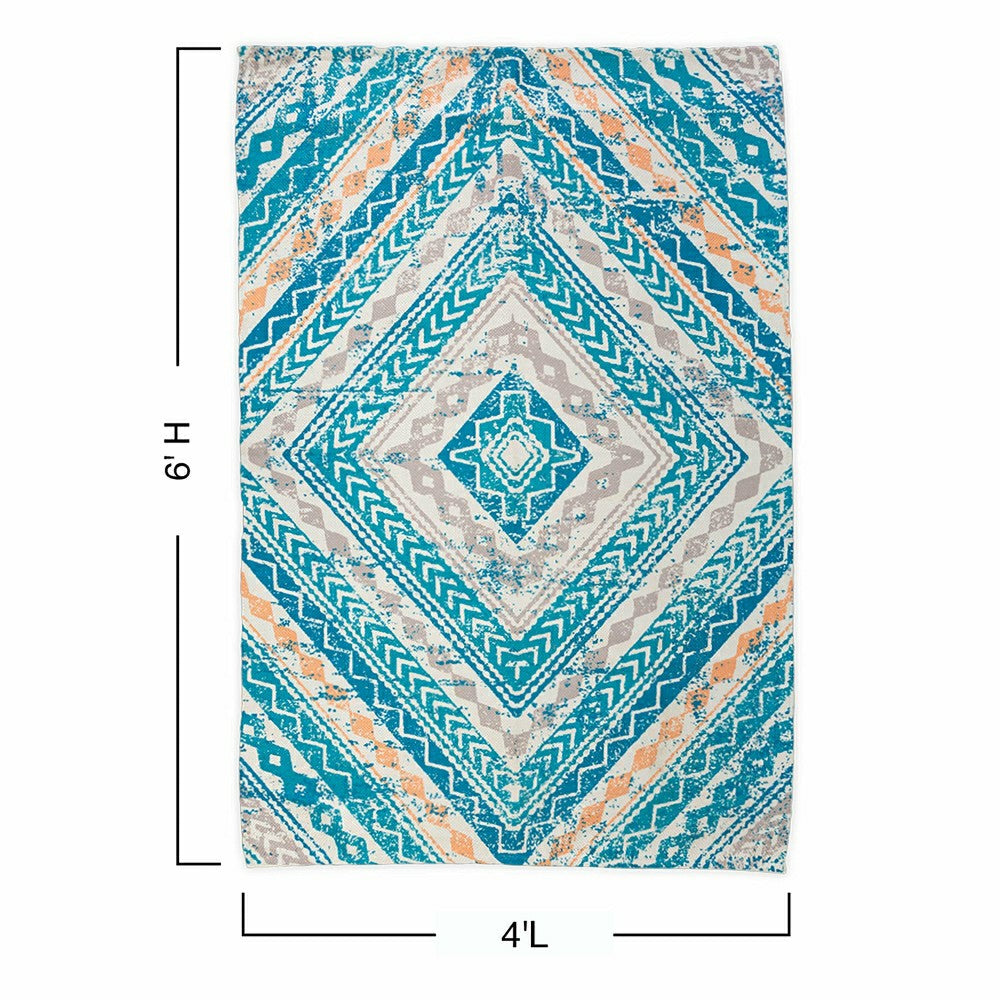 Printed Indoor/Outdoor Rug | Plow & Hearth