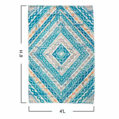 Printed Indoor/Outdoor Rug | Plow & Hearth