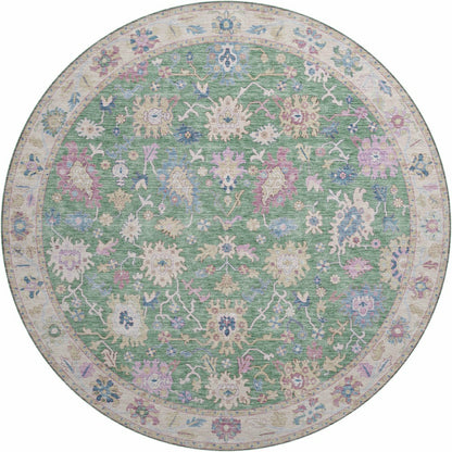 Hatay Lime Polyester Rug | Plow & Hearth