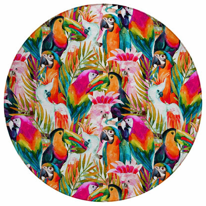 Tropics Confetti Polyester Area Rug | Plow & Hearth