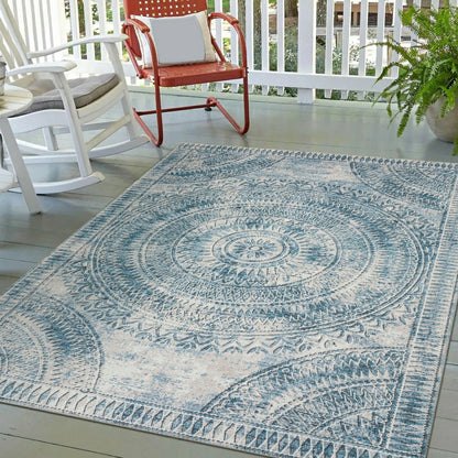 Sedona Arch Patterned Polyester Area Rug | Plow & Hearth