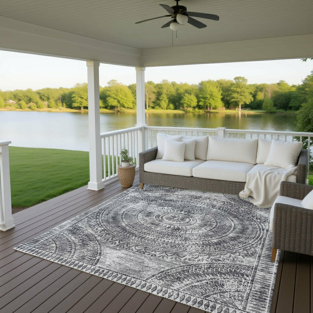 Sedona Arch Patterned Polyester Area Rug | Plow & Hearth