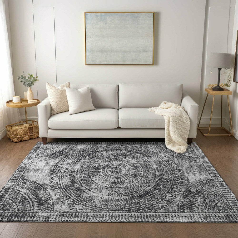 Sedona Arch Patterned Polyester Area Rug | Plow & Hearth