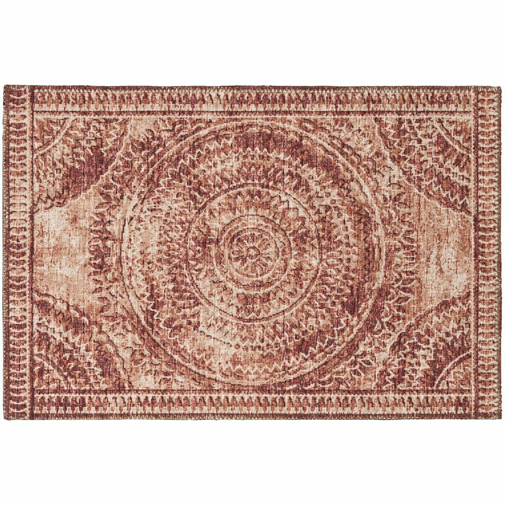 Sedona Arch Patterned Polyester Area Rug | Plow & Hearth