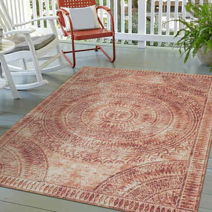 Sedona Arch Patterned Polyester Area Rug | Plow & Hearth