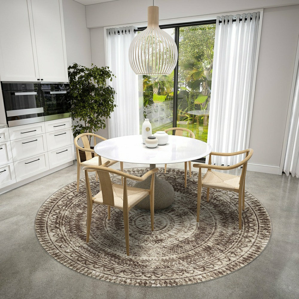 Sedona Arch Patterned Polyester Area Rug | Plow & Hearth