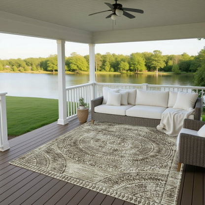 Sedona Arch Patterned Polyester Area Rug | Plow & Hearth