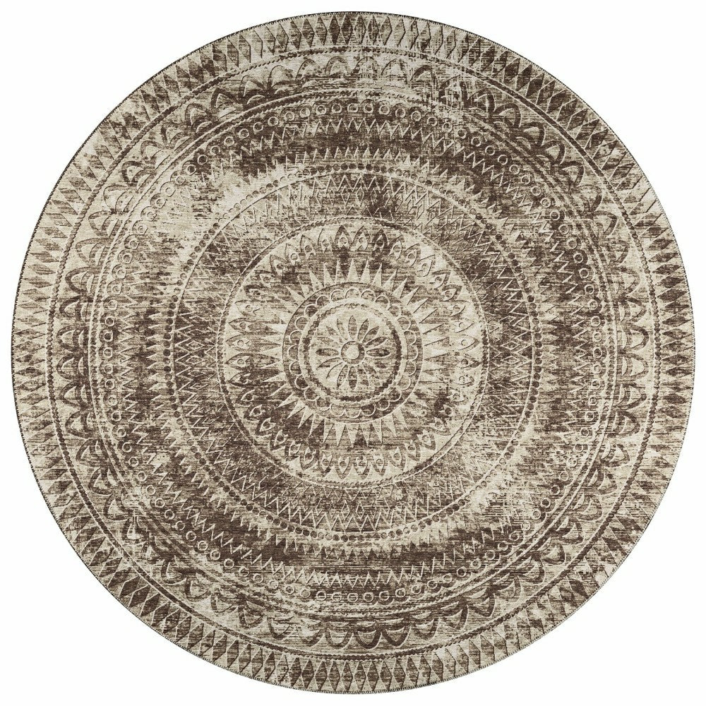 Sedona Arch Patterned Polyester Area Rug | Plow & Hearth