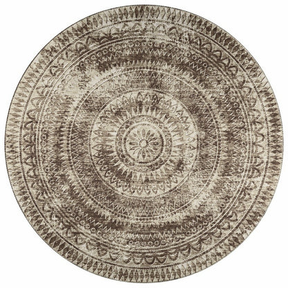 Sedona Arch Patterned Polyester Area Rug | Plow & Hearth