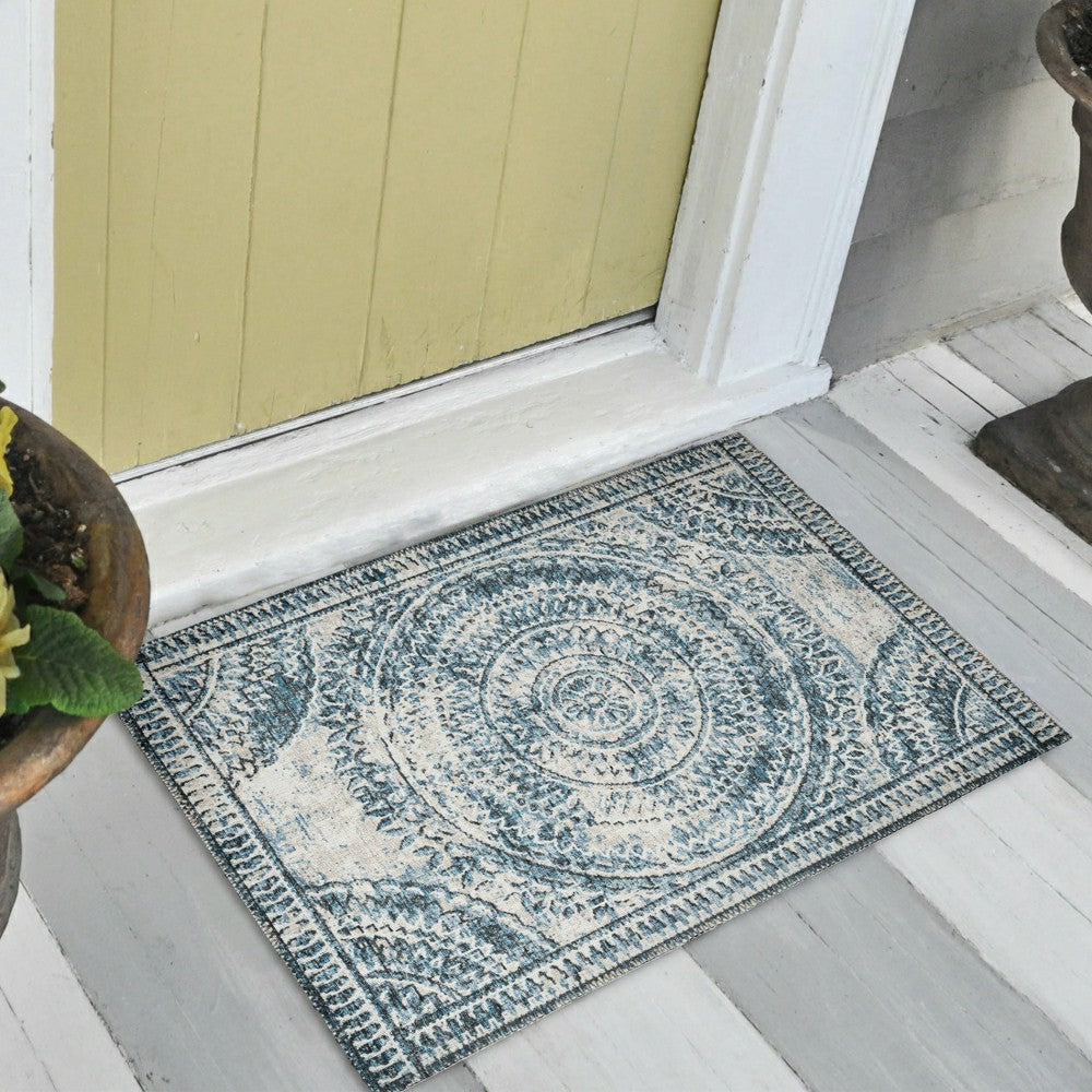 Sedona Arch Patterned Polyester Area Rug | Plow & Hearth