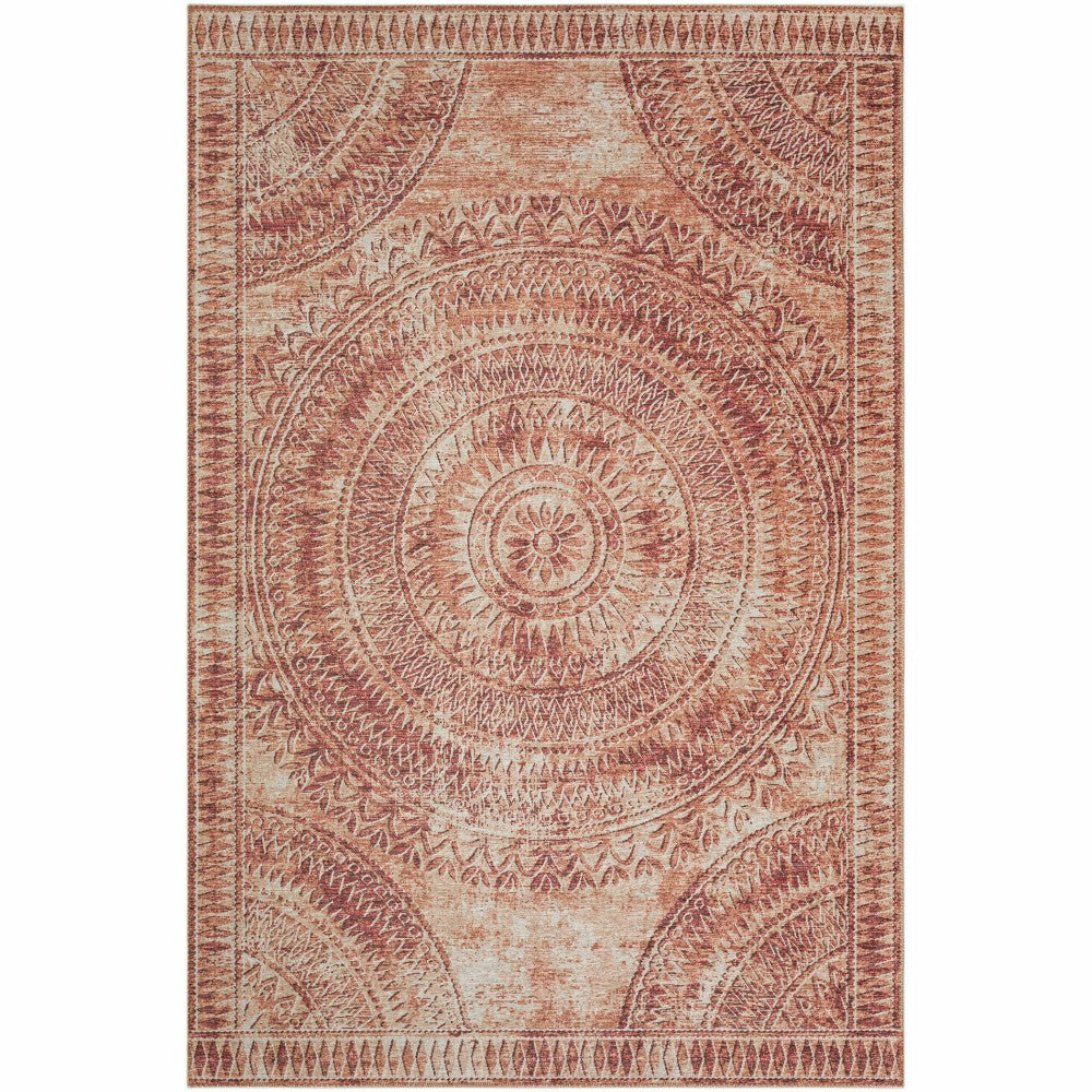 Sedona Arch Patterned Polyester Area Rug | Plow & Hearth