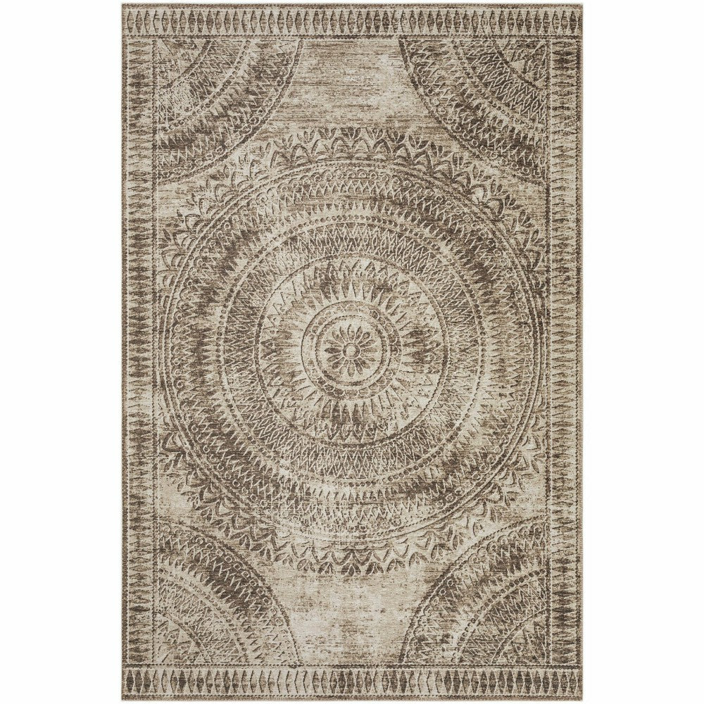 Sedona Arch Patterned Polyester Area Rug | Plow & Hearth