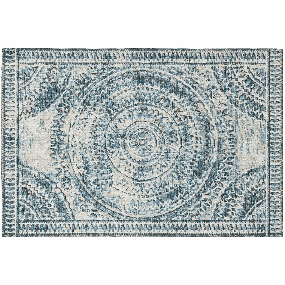 Sedona Arch Patterned Polyester Area Rug | Plow & Hearth