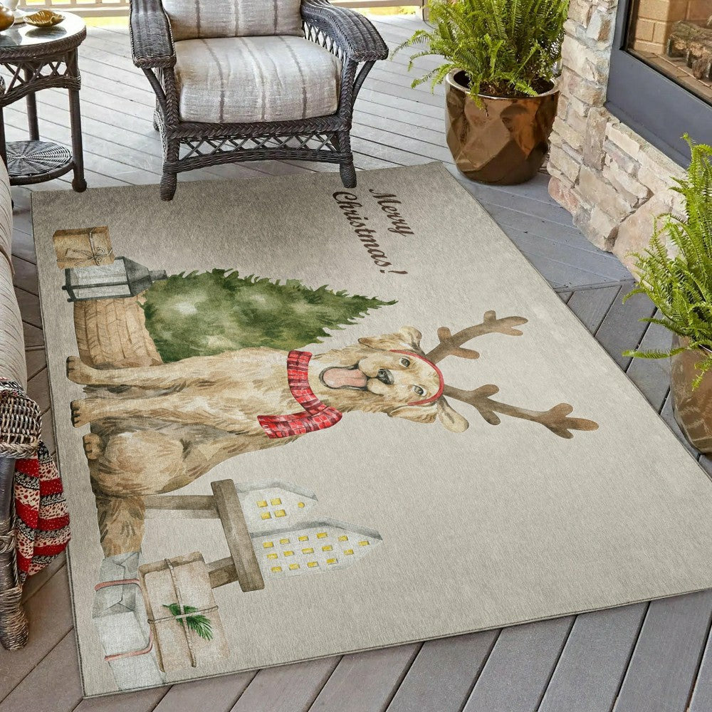 Wonderland Best Friend Polyester Area Rug | Plow & Hearth