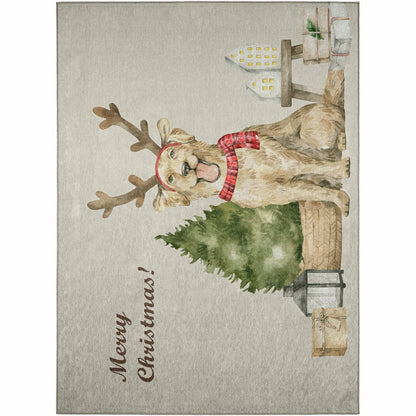 Wonderland Best Friend Polyester Area Rug | Plow & Hearth