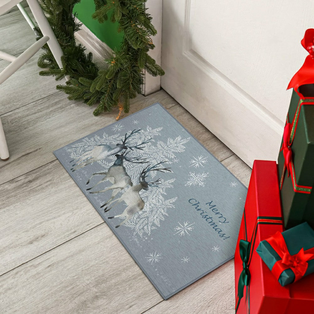 Wonderland Grey Polyester Area Rug | Plow & Hearth