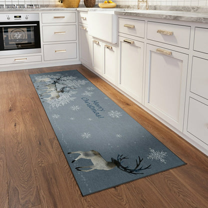 Wonderland Grey Polyester Area Rug | Plow & Hearth
