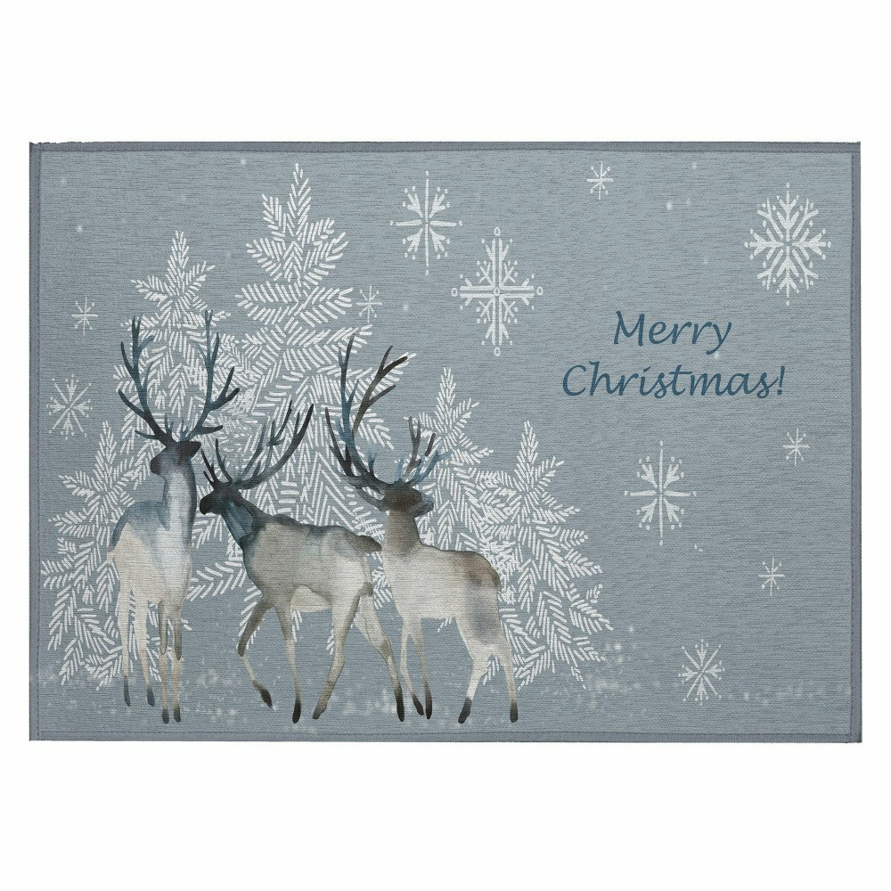 Wonderland Grey Polyester Area Rug | Plow & Hearth