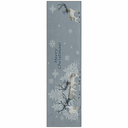 Wonderland Grey Polyester Area Rug | Plow & Hearth