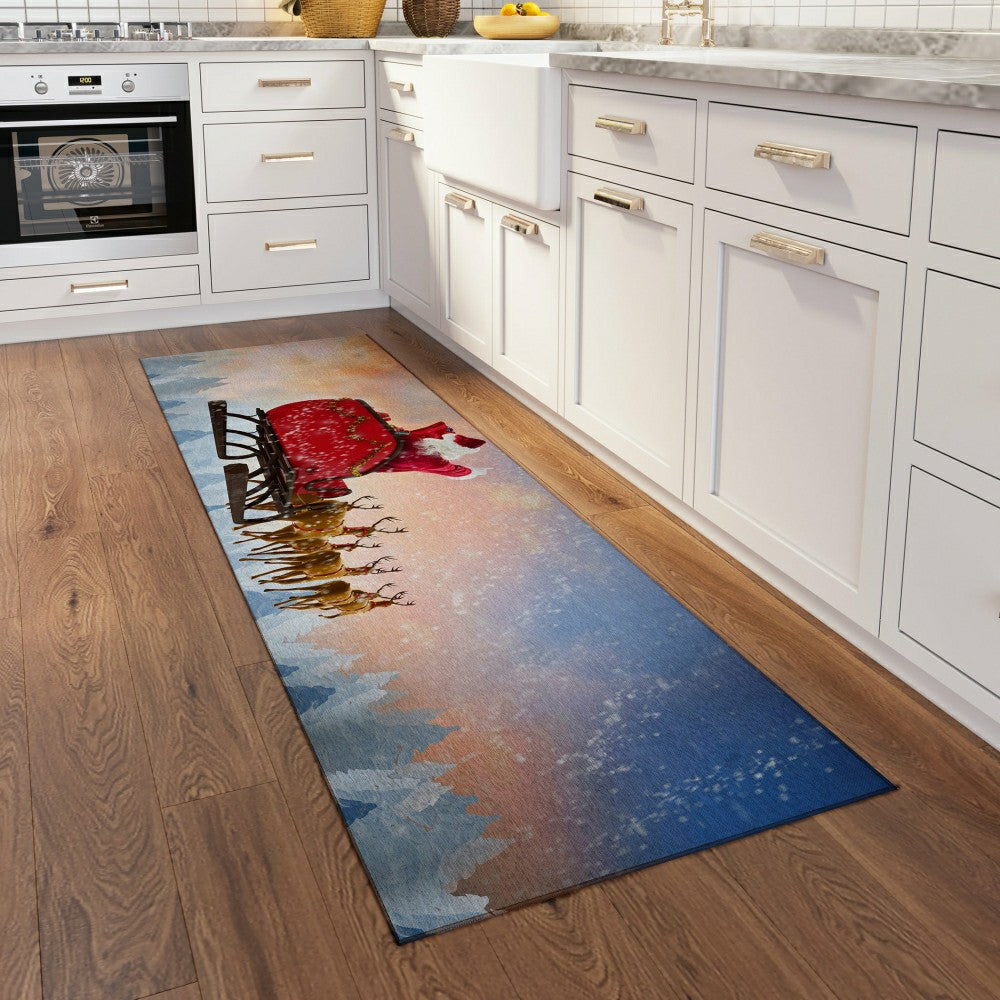 Wonderland Twilight Polyester Area Rug | Plow & Hearth