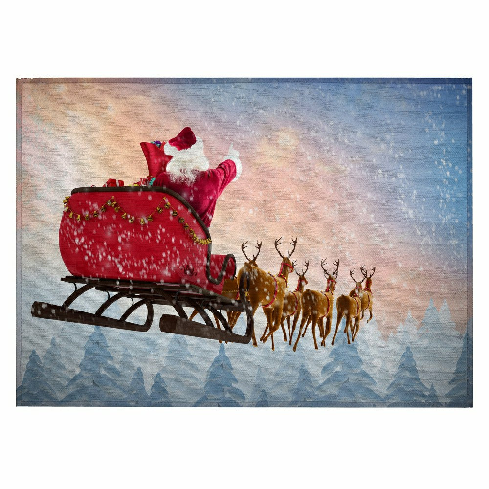 Wonderland Twilight Polyester Area Rug | Plow & Hearth
