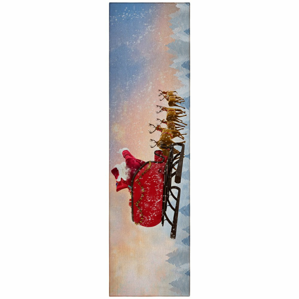 Wonderland Twilight Polyester Area Rug | Plow & Hearth