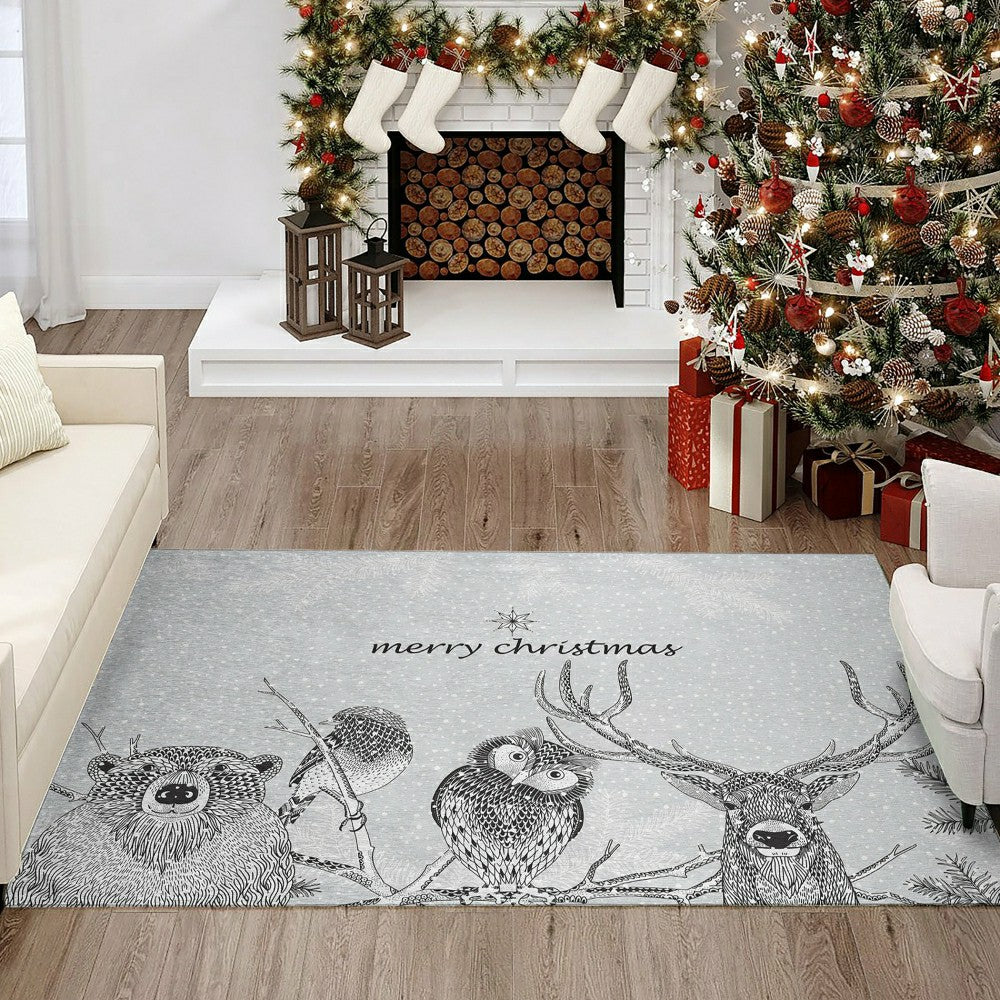 Wonderland Woodland Polyester Area Rug | Plow & Hearth