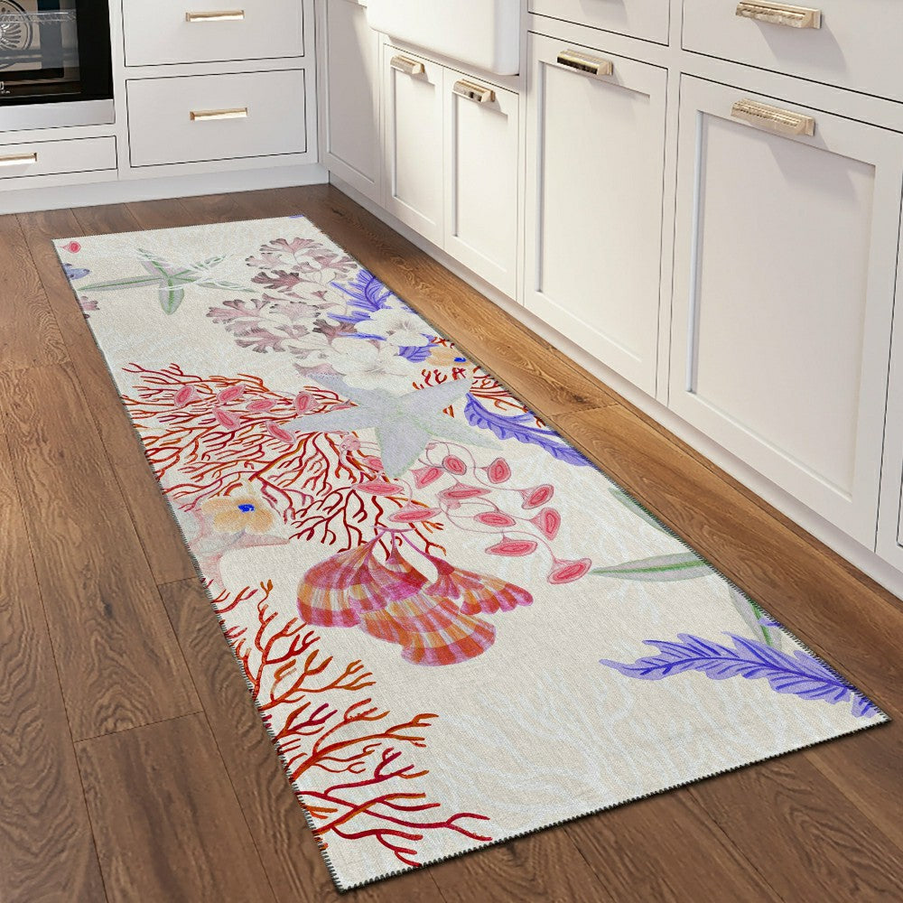 Seabreeze Reef Polyester Area Rug | Plow & Hearth