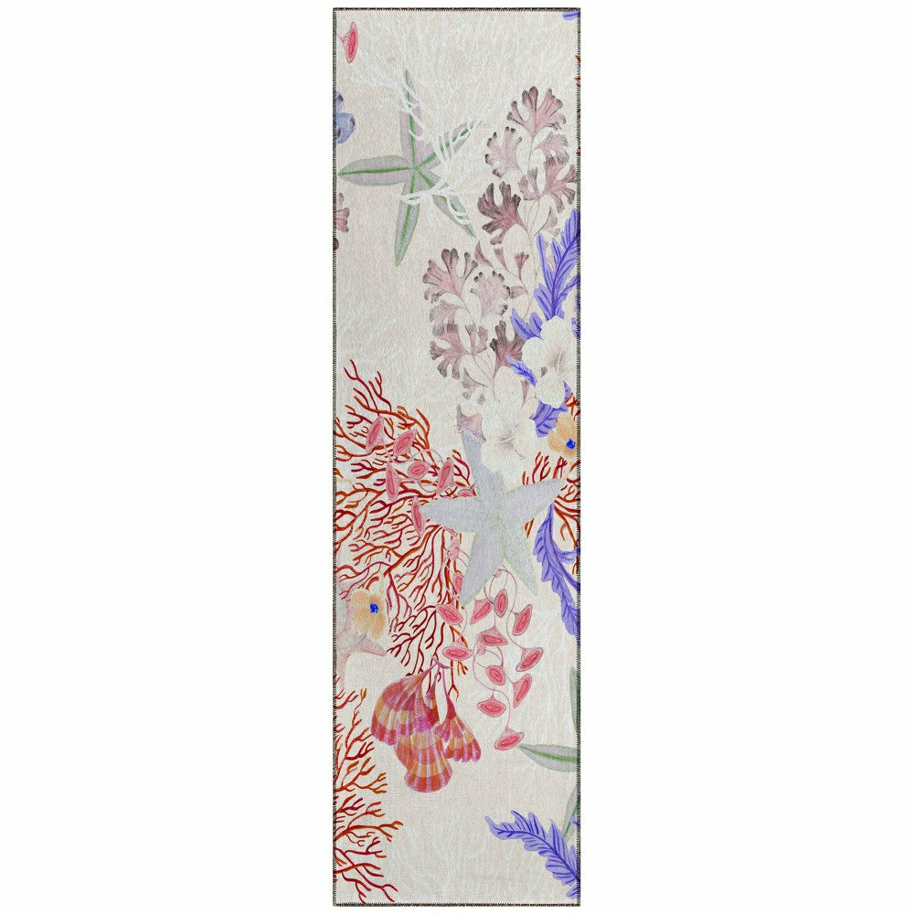 Seabreeze Reef Polyester Area Rug | Plow & Hearth