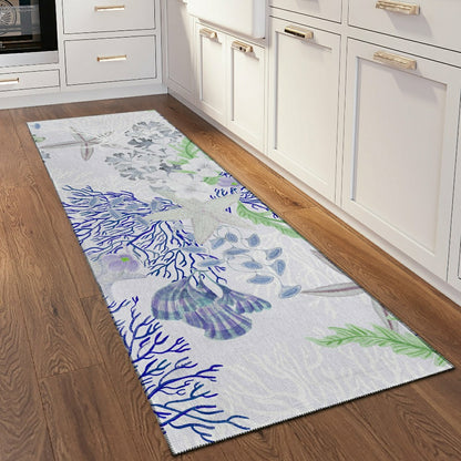 Seabreeze Reef Polyester Area Rug | Plow & Hearth
