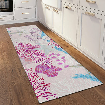Seabreeze Reef Polyester Area Rug | Plow & Hearth