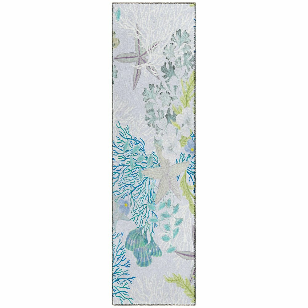 Seabreeze Reef Polyester Area Rug | Plow & Hearth