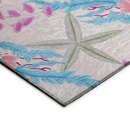 Seabreeze Reef Polyester Area Rug | Plow & Hearth