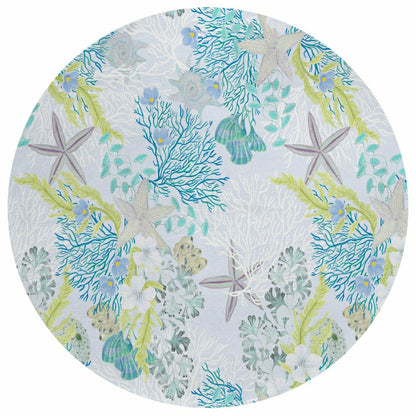 Seabreeze Reef Polyester Area Rug | Plow & Hearth