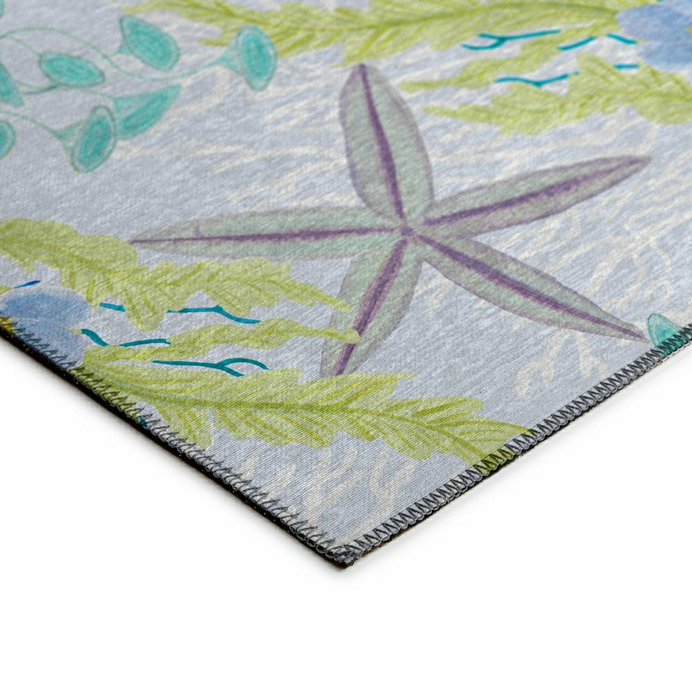 Seabreeze Reef Polyester Area Rug | Plow & Hearth