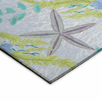 Seabreeze Reef Polyester Area Rug | Plow & Hearth