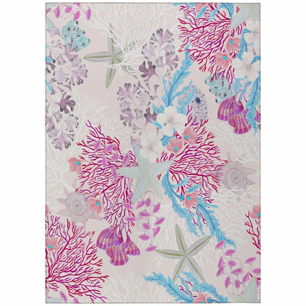 Seabreeze Reef Polyester Area Rug | Plow & Hearth