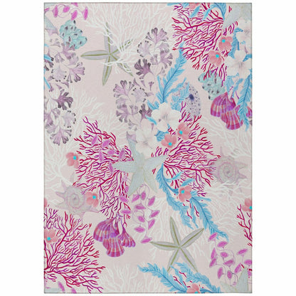 Seabreeze Reef Polyester Area Rug | Plow & Hearth