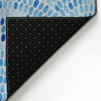 Seabreeze Mosaic Polyester Area Rug | Plow & Hearth