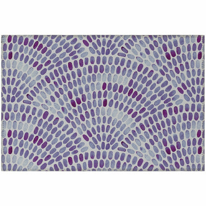 Seabreeze Mosaic Polyester Area Rug | Plow & Hearth