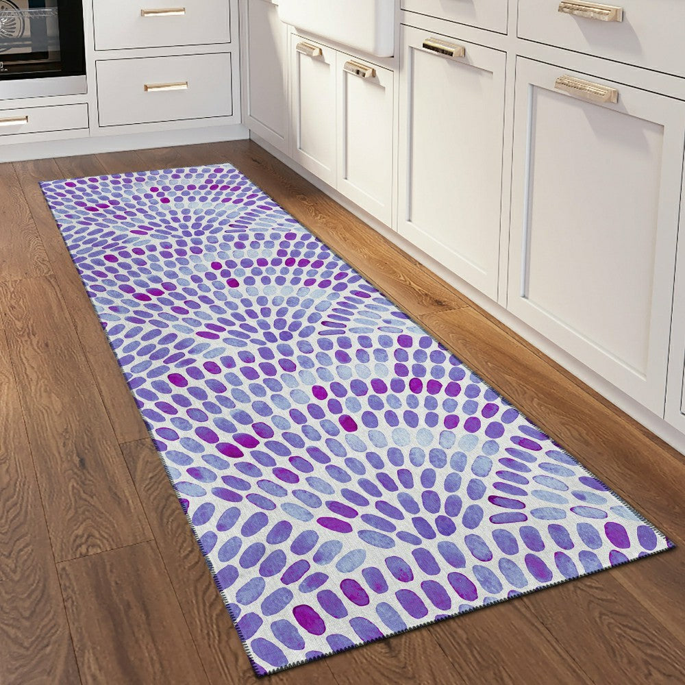 Seabreeze Mosaic Polyester Area Rug | Plow & Hearth